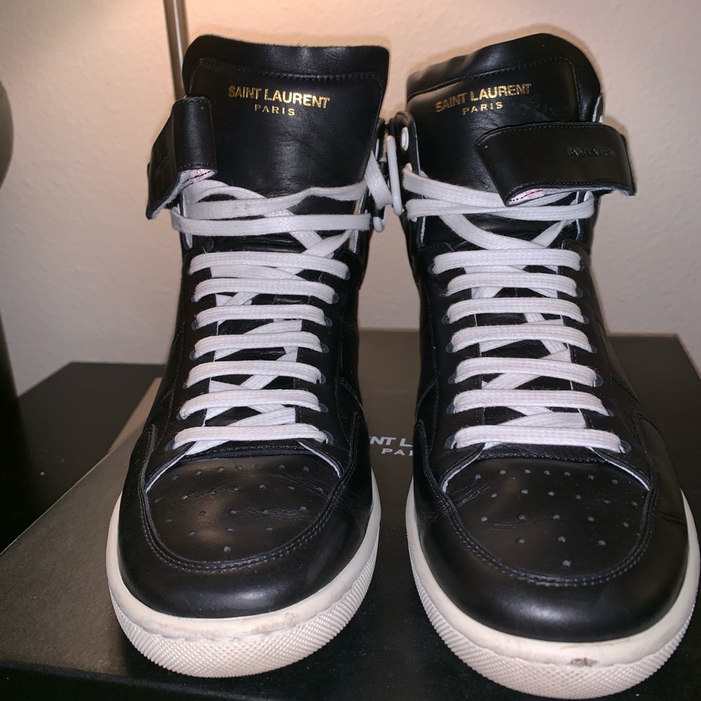 Saint Laurent high top sneaker